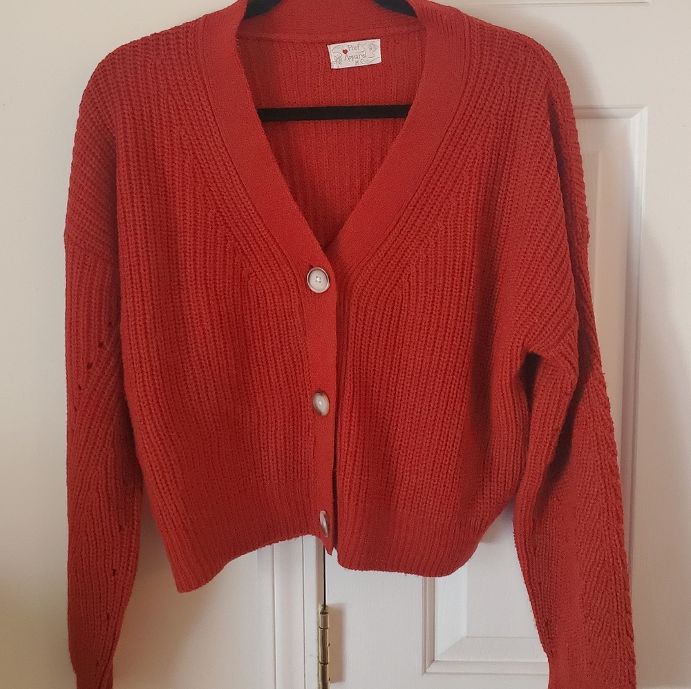 Red Cardigan
